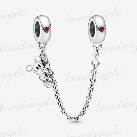 Pandora Jewelry - Pandora Disney Climbing Mickey Mouse Safety Chain